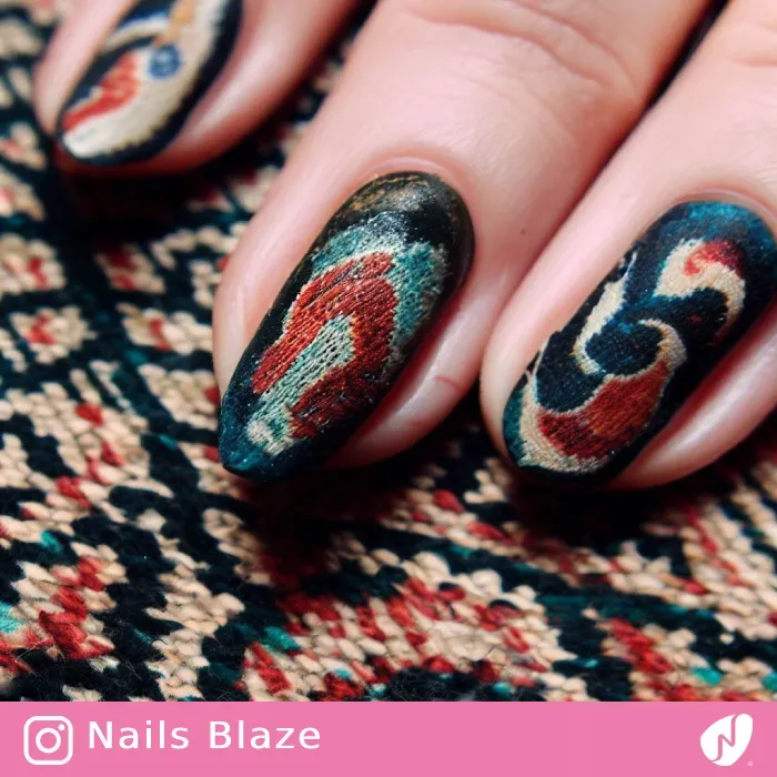 Qashqai Nails | Persian | Tribal - NB173